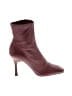 Reformation Burgundy Ankle Boots Size 9 - photo 1