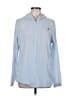 Adidas 100% Polyester Blue Track Jacket Size L - photo 1