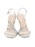 Stuart Weitzman Silver Gold Sandals Size 8 - photo 2