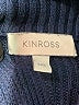Kinross 100% Cotton Blue Poncho Size L - photo 7