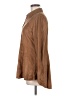 Mishca 100% Fiber Brown Long Sleeve Button-Down Shirt Size M - photo 5