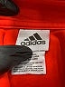 Adidas 100% Polyester Color Block Red Track Jacket Size 4 - photo 3