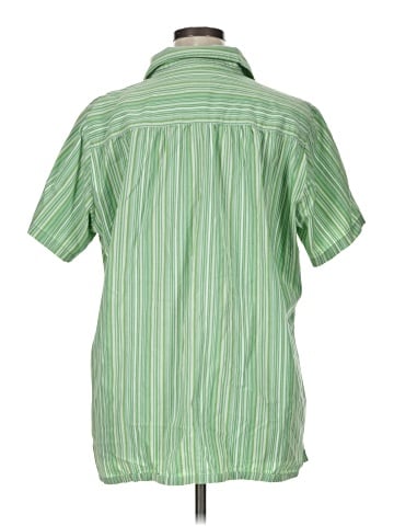 Only Necessities Short Sleeve Button-Down Shirt (view 2)