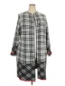 Notations 100% Acrylic Gray Cardigan Size 2X - photo 1