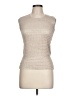 Nicola 100% Polyester Ivory Sleeveless Top Size L - photo 1
