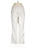 Lands' End Solid Ivory Casual Pants Size L - photo 2