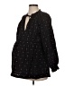 Hatch 100% Cotton Black Long Sleeve Blouse Size XS Maternity (0) - photo 1