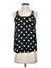 Collective Concepts 100% Polyester Black Sleeveless Top Size XS - photo 1