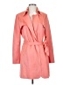 Solitaire 100% Polyester Pink Trenchcoat Size S - photo 1