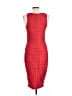 Almost Famous Solid Red Cocktail Dress Size L - photo 2