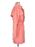 Solitaire 100% Polyester Pink Trenchcoat Size S - photo 4
