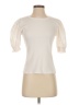 Bobi 100% Cotton Ivory Short Sleeve Top Size S - photo 1