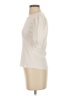 Bobi 100% Cotton Ivory Short Sleeve Top Size S - photo 5