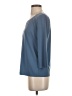 T Tahari Blue 3/4 Sleeve Top Size S - photo 5