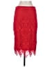 ECI 100% Polyester Red Formal Skirt Size 4 - photo 1