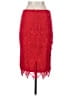 ECI 100% Polyester Red Formal Skirt Size 4 - photo 2