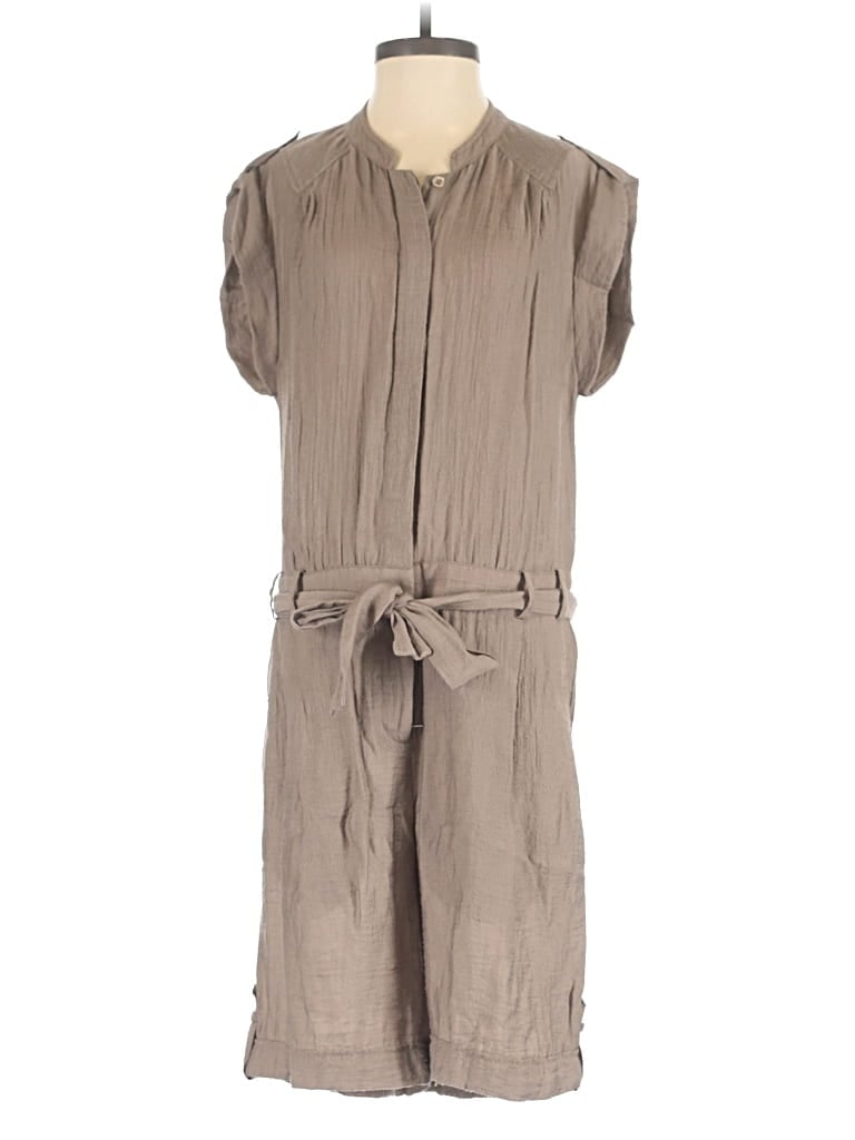 Pre-owned Bcbgmaxazria Romper In Gray