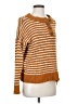 American Eagle Outfitters Stripes Orange Pullover Sweater Size XS - photo 1