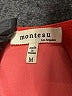 Monteau Solid Orange Casual Dress Size M - photo 7
