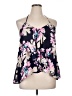 Collective Concepts 100% Polyester Black Sleeveless Blouse Size XL - photo 1