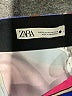 Zara 100% Polyester Graphic Blue Casual Skirt Size XS - photo 4