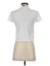 Shein White Short Sleeve T-Shirt Size 4 - photo 2