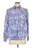 Boden Paisley Blue Long Sleeve Blouse Size 10 - photo 1