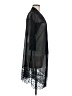 Unbranded 100% Polyester Black Kimono Size M - photo 4