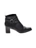 Khombu 100% Leather Black Ankle Boots Size 6 - photo 1