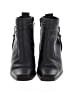 Khombu 100% Leather Black Ankle Boots Size 6 - photo 2