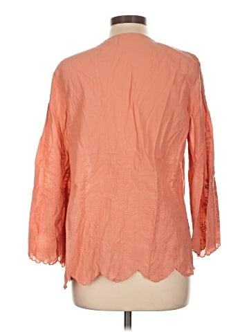 Solitaire 3/4 Sleeve Blouse (view 2)