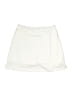 Ekouaer 100% Polyester Solid Ivory Skort Size L - photo 1