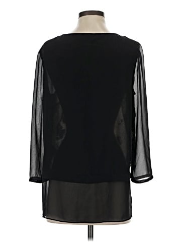DKNYC 3/4 Sleeve Blouse (view 2)