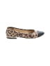 MICHAEL Michael Kors Animal Print Brown Tan Flats Size 7 1/2 - photo 1