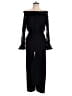 Adrianna Papell Black Jumpsuit Size 10 - photo 1