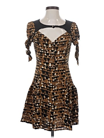 Line & Dot Cocktail Dress (view 1)