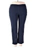 Ruby Rd. Solid Blue Active Pants Size 18 - photo 1
