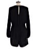 Intempo 100% Polyester Solid Black Romper Size L - photo 2