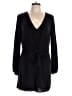 Intempo 100% Polyester Solid Black Romper Size L - photo 1