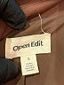 Open Edit 100% Polyester Brown Coat Size S - photo 6