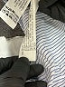 Zara Stripes Blue Long Sleeve Button-Down Shirt Size XS - photo 8