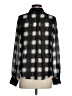Buffalo by David Bitton 100% Polyester Checkered-gingham Black Long Sleeve Blouse Size S - photo 2