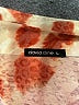 David Cline Animal Print Orange Long Sleeve Blouse Size L - photo 7