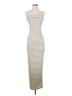 Missguided Stripes Ivory Casual Dress Size XS - photo 1
