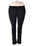 Yelete Solid Black Active Pants Size 3X - photo 1