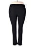 Yelete Solid Black Active Pants Size 3X - photo 2