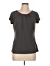 Worthington Gray Short Sleeve Blouse Size L (petite) - photo 1