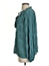 Glam Teal Long Sleeve Blouse Size S - photo 5
