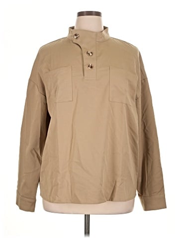 DAZY Long Sleeve Blouse (view 1)