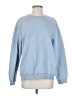 H&M Solid Blue Sweatshirt Size S - photo 1